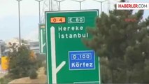 TEM'in Gebze İzmit arasında Ankara yönü 8 saat Kapanacak