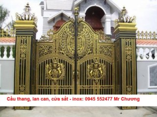 0945 552 477; Nhận gia công Cầu thang inox, Cổng inox Đà Nẵng ;Mr Chương