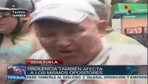 Venezuea: Habitantes de San Cristobal denuncian actos violentos