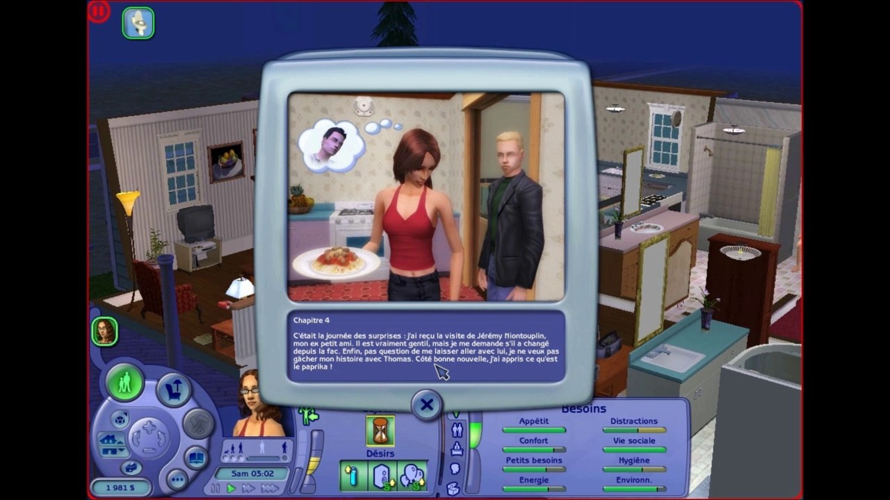 Let's play les Sims histoires de Vies :  Michelle épisode 3