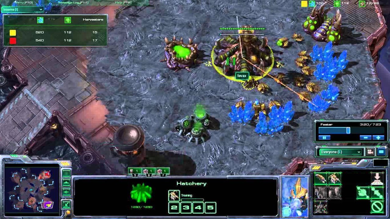 Starcraft 2 Türkçe Anlatım fevax vs Tt.SuGoSu ZvP g2 Delta Quadrant