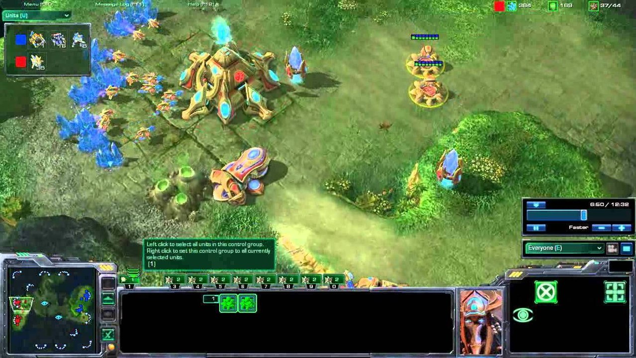 Starcraft 2 Türkçe Anlatım Tt.darvin vs arwen PvT g2 Lost Temple