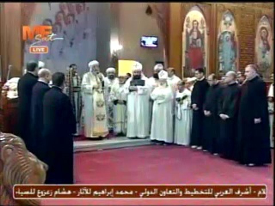 Mot du Pape Tawadros II avant l'ordination