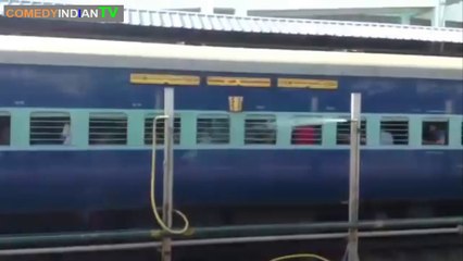 Indian railway cleans Train as well as Passengers