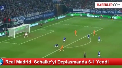 Real Madrid, Schalke'yi Deplasmanda Gole Boğdu! Schalke 1 Real Madrid 6 Golleri İzle!