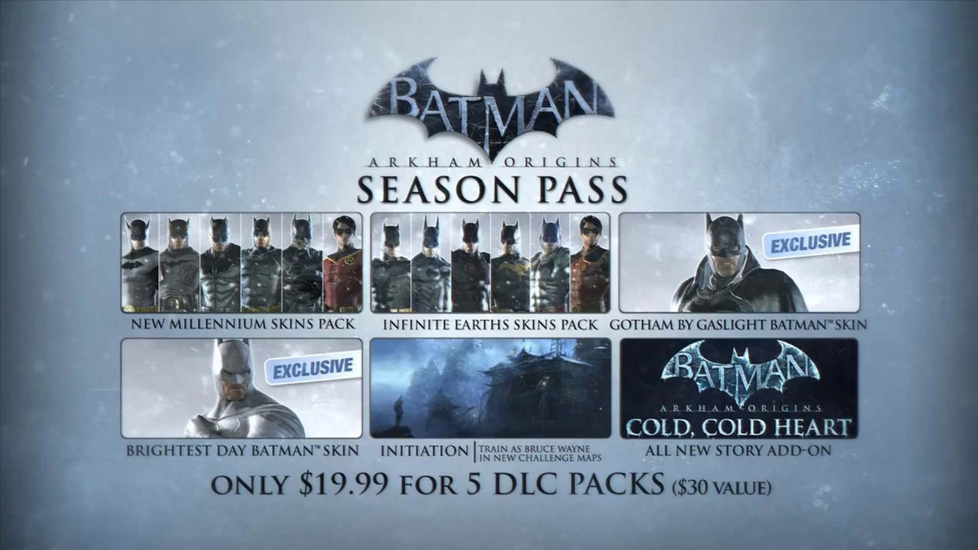 Batman: Arkham Origins - Cold, Cold Heart DLC Launch Trailer 