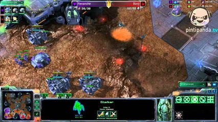 Revanche(T) vs Bonji(P) g1 RO4- Starcraft 2 Masters Cup #7