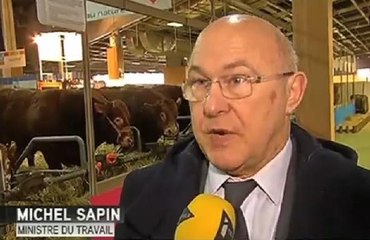VIDEO. Zap télé: Sapin prétend contrôler le chômage... Le Premier ministre porté disparu depuis deux ans...