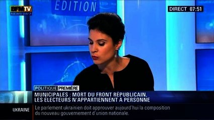 Politique Première: Municipales 2014: "Le Front Républicain est mort" - 27/02