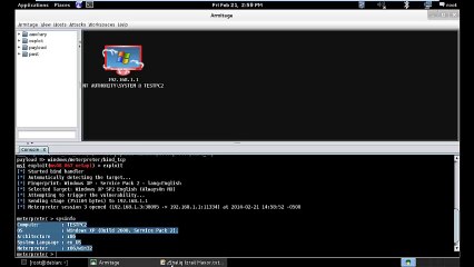 Armitage Remote system Hacking By Khaliq Izrail Haxor