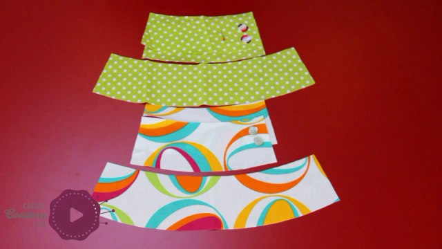 cours de couture - Apprendre à coudre une ceinture réversible - Tuto de couture