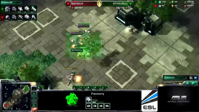 Spartacus vs mufduu g1 ESL TR ASUS Ustalar Kupası Büyük Final