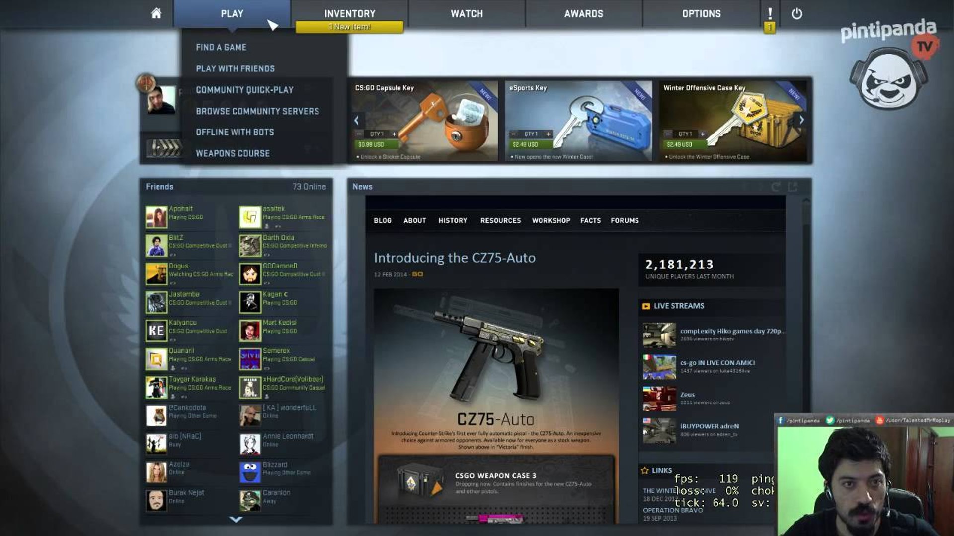 ⁣Counter Strike : GO | Seyirci Maçları [CANLI]