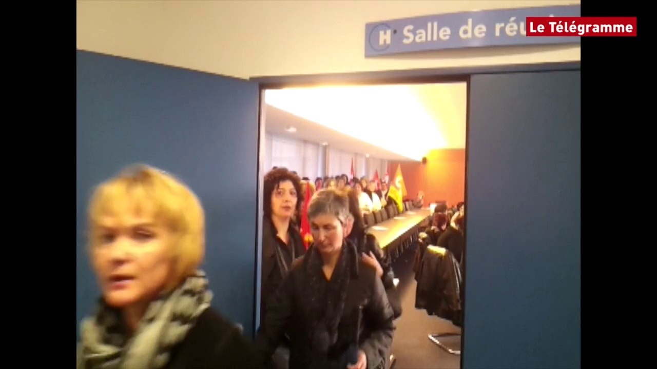 Morlaix. Débrayage à l'hôpital