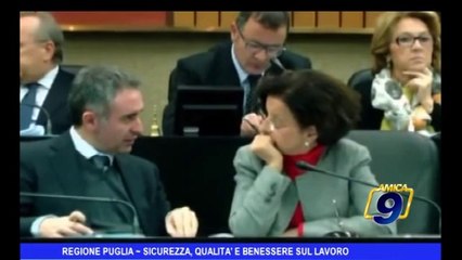 Regione Puglia | Sicurezza, qualità e benessere sul lavoro