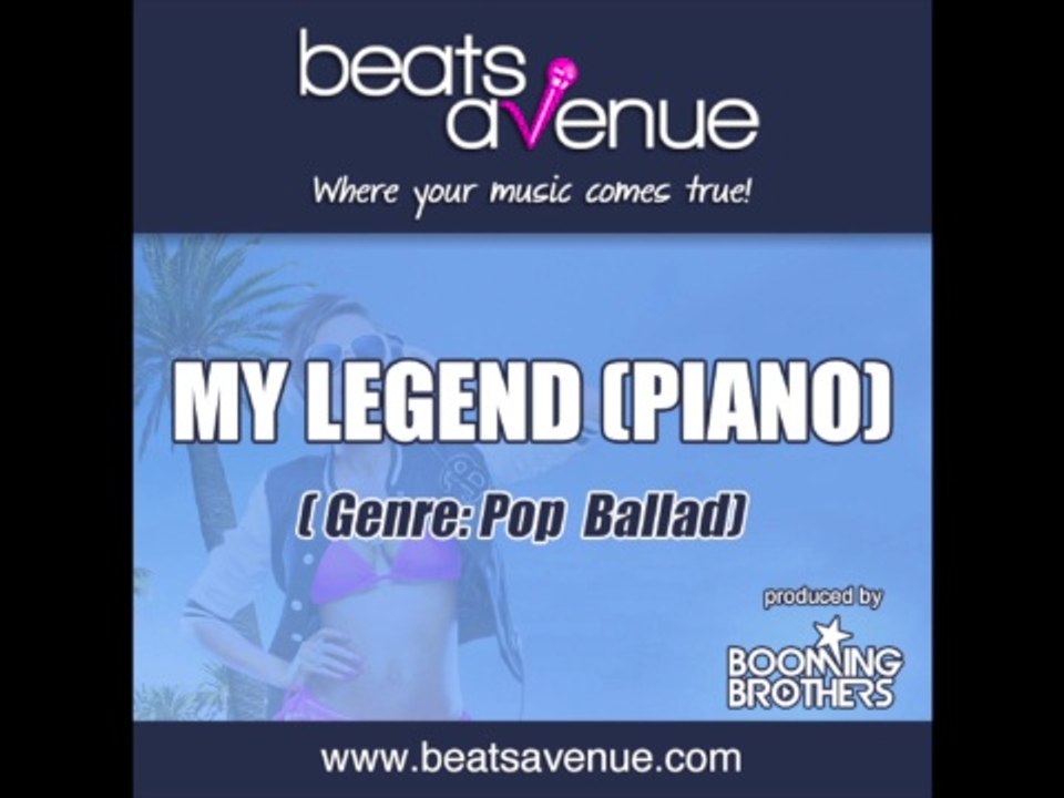 John Legend Type Beat "My Legend (Piano)" - POP instrumental for sale (prod. by Booming Brothers)