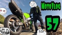PT.2 - Pulled Over By Police,Many Crashes,And Mini Moto Fun (MotoVlog #57)