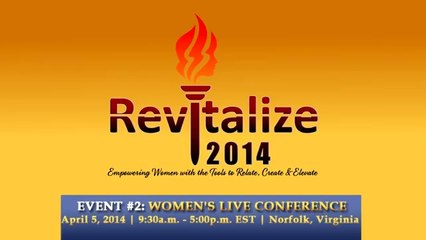 Revitalize 2014 Women's Conference: Speaker Dawj Sangster