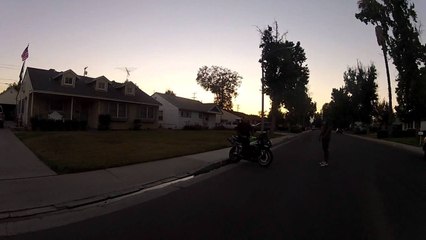 Riding a long board with the Go Pro Hero 2