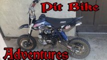 Pit Bike Adventures - EP. 7 - Running From Police Car, Guy Tries To Confront Me, And My Chain Breaks
