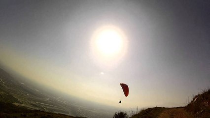 Guy Parachuting Flies Right Over My Head