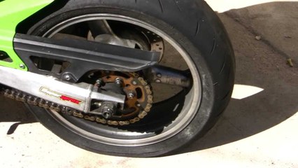 My Motorcycle Tire Blew Up On Me While Riding