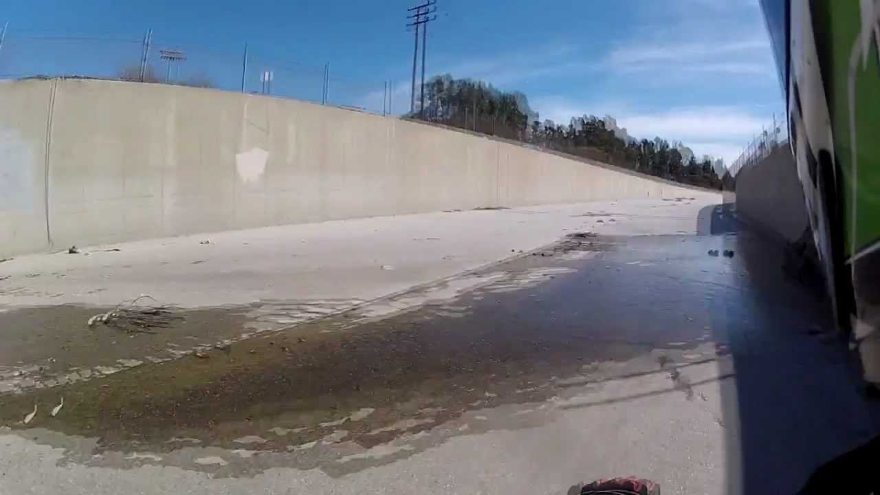 Double Mini Motorcycle Crash