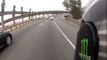 1st person freeway motorcycle lane splitting (GoPro Hero 2 ZX-6R)