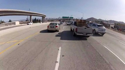 Go Pro Hero 2 Heavy Traffic Lane Splitting (ZX6R)