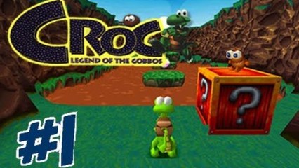 Let's Play Croc Legend of the Gobbos Part 1 - And So The Adventure Begins