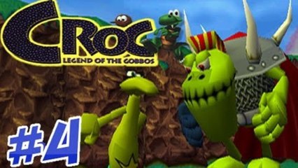 Let's Play Croc Legend of the Gobbos Part 4 - Lair of the Feeble