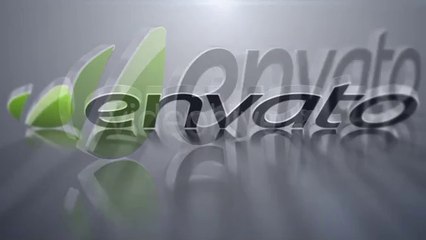 3D Logo With Reflective Ground - After Effects Template