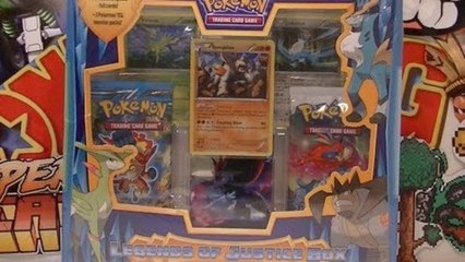 Opening A Pokemon Legends Of Justice Box