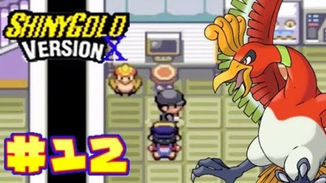 Let's Play Pokemon Shiny Gold Version X Part 12 - Rockets Hideout