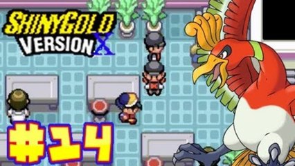 Let's Play Pokemon Shiny Gold Version X Part 14 - BlackThorn City