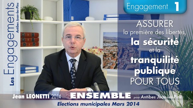 Jean Leonetti - Engagement N°1 pour Antibes Juan-les-Pins