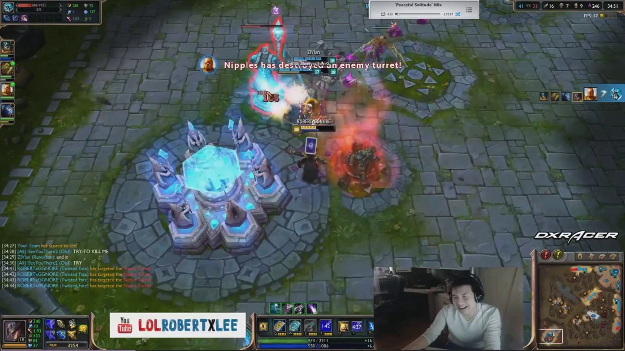 ROBERTxLEE et Twisted ADC - League of legends - team-aaa.com