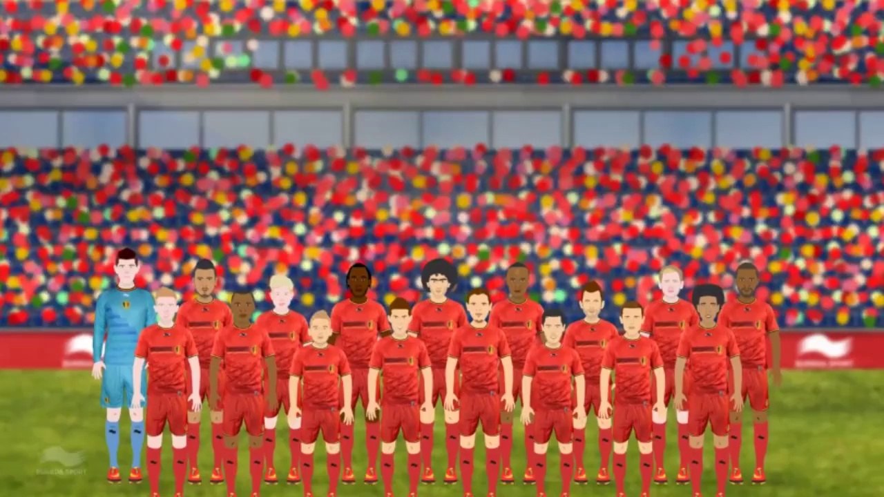 La Belgique présente ses nouveaux maillots !