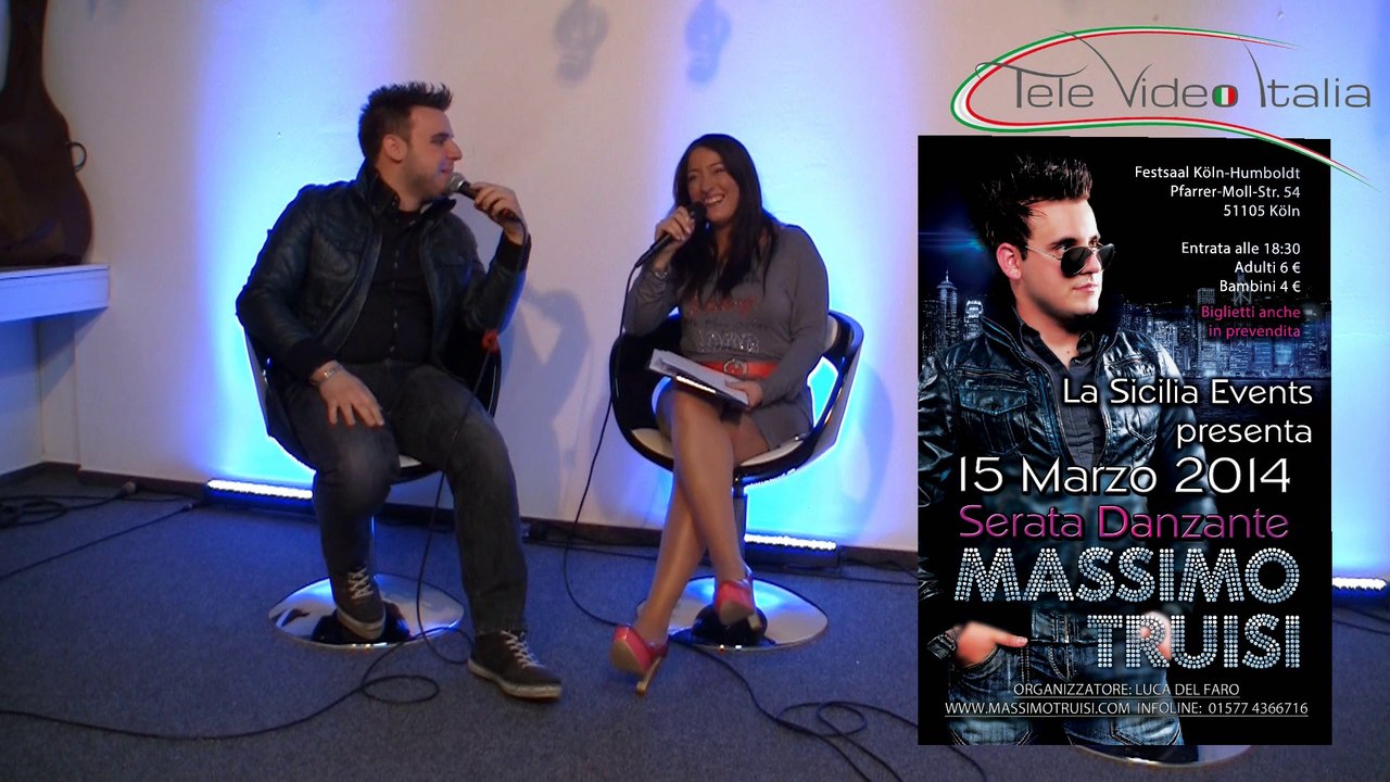 Intervista Ufficiale Massimo Truisi - Tele Video Italia - Colonia 18 Gennaio 2014