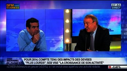 Seb: Bénéfice net 2013 en hausse et chiffre d'affaires en progression, Thierry de La Tour d'Artaise, dans GMB – 27/02