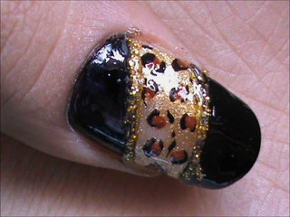 Leopard nail art tutorial neon long/short nail polish design to do at home for beginners step wise