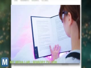 Sensory Fiction- A book that you can wear