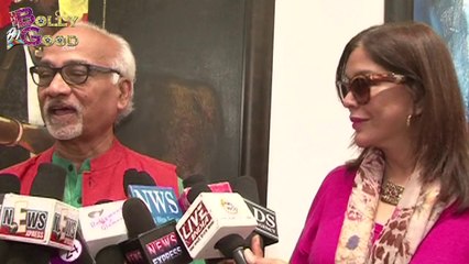 Rati Agnihotri & Rohit Verma At Art Exhibition 'Subraan' By 'Raosaheb Gurav'