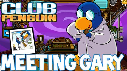 Club Penguin: Meeting Gary [Prehistoric Party]