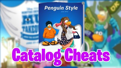 Club Penguin- June 2013 Clothing Catalog Cheats