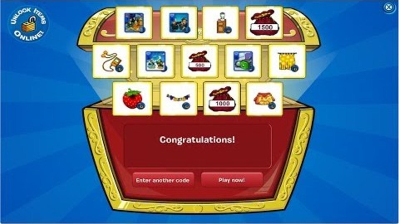 Club Penguin- 30,000 Codes, Igloo Items, Exclusive Codes