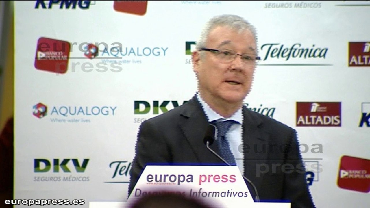 Valcárcel: "No voy a encabezar la lista a europeas"