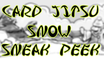 Card Jitsu Snow Sneak Peek