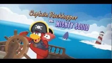 Club Penguin (Sneak Peek)- Rock Hopper vs. Mighty Squid- 2012