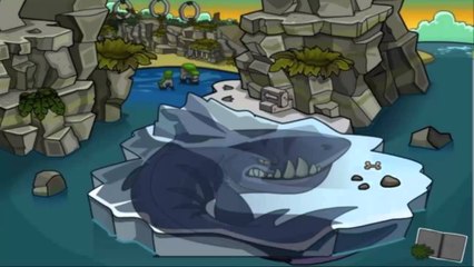 Club Penguin- Prehistoric Party- Iceberg